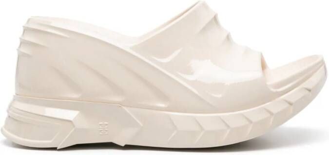 Givenchy Marshmallow 110mm platform sandals Neutrals