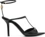 Givenchy padlock-detailed 110mm sandals Black - Thumbnail 1