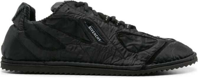 Givenchy panelled ripstop sneakers Black