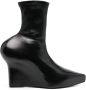 Givenchy sculpted-detail 120mm ankle boots Black - Thumbnail 1