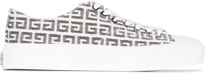 Givenchy Sneakers City 4G-jacquard sneakers Black