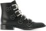 Givenchy studded buckled boots Black - Thumbnail 1