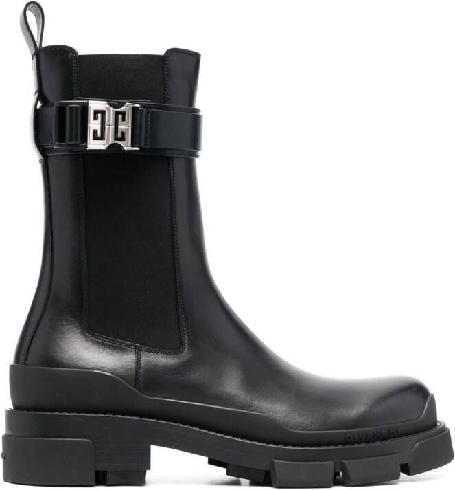 Givenchy Terra leather Chelsea boots Black