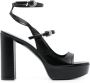 Givenchy Voyou 115mm platform sandals Black - Thumbnail 1