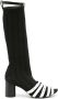 Gloria Coelho knitted thigh-high boots Black - Thumbnail 1