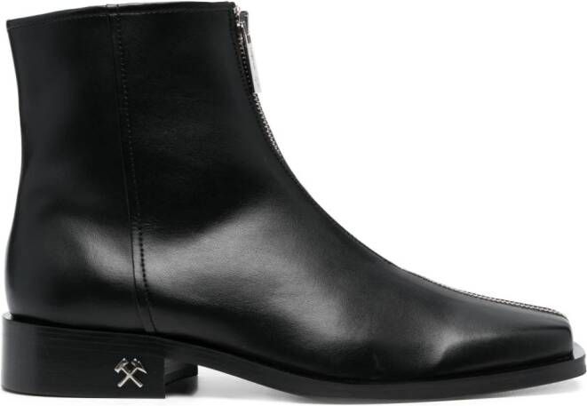 GmbH Adem ankle leather boots Black