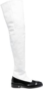 GmbH Kaan over-knee boots White