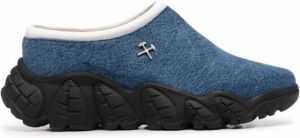 GmbH logo-plaque slip-on trainers Blue