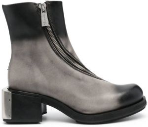 GmbH sprayed riding ankle boots Grey