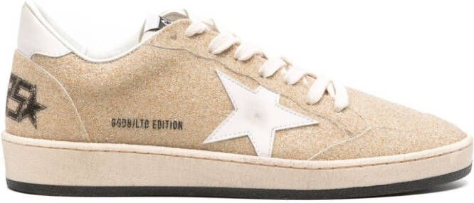 Golden Goose Ball-Star crystal-embellished sneakers