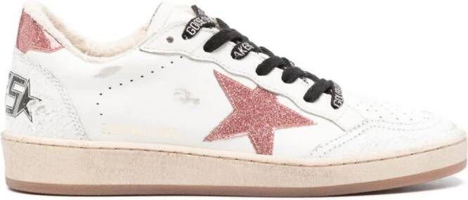 Golden Goose Ball-Star leather sneakers White