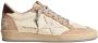 Golden Goose Ball-Star low-top panelled sneakers Neutrals - Thumbnail 1