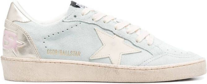 Golden Goose Ball Star suede sneakers Blue