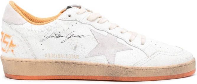Golden Goose Ball Star Wishes leather sneakers White
