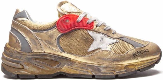 Golden Goose Dad-Star "Gold White" sneakers