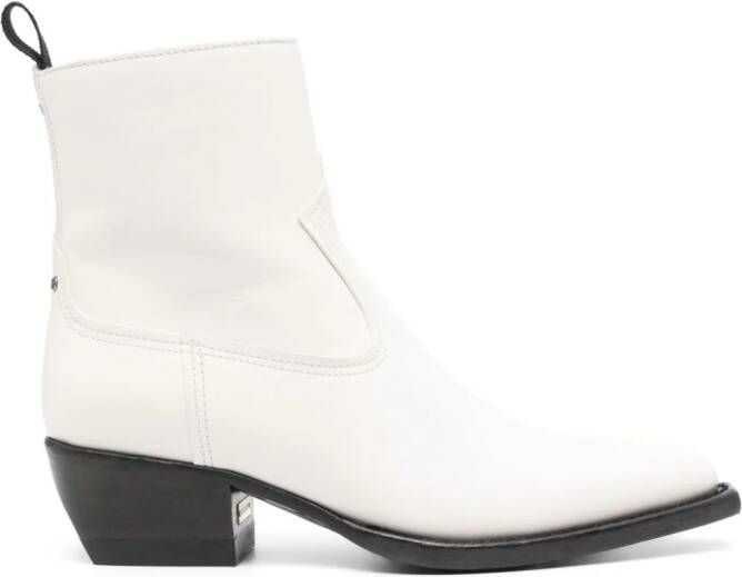 Golden Goose Debbie 45mm leather boots White