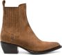 Golden Goose Debbie leather ankle boots Brown - Thumbnail 1