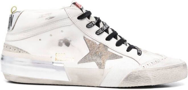 Golden Goose distressed effect low-top sneakers White
