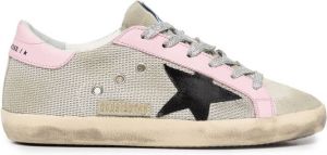 Golden Goose distressed lace-up sneakers Multicolour