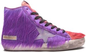 Golden Goose Francy high-top sneakers Purple