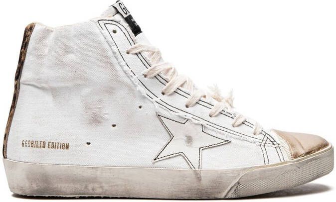 Golden Goose Francy high-top "White Gold" sneakers