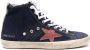 Golden Goose Francy high-top suede sneakers Blue - Thumbnail 1