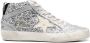 Golden Goose glittered high-top sneakers Silver - Thumbnail 1