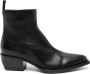 Golden Goose 45mm Debbie leather ankle boots Black - Thumbnail 1