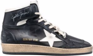 Golden Goose high-top lace-up sneakers Black