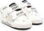 Golden Goose Kids Baby School star-patch leather sneakers White - Thumbnail 1