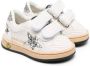 Golden Goose Kids glitter-detailing touch-strap sneakers White - Thumbnail 1