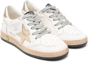 Golden Goose Kids lace-up sneakers White