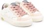 Golden Goose Kids May leather lace-up sneakers Neutrals - Thumbnail 1