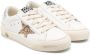 Golden Goose Kids May leather sneakers White - Thumbnail 1