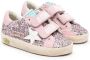 Golden Goose Kids Old School glittered leather sneakers Pink - Thumbnail 1