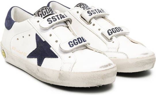 Golden Goose Kids Old School low-top sneakers White