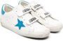 Golden Goose Kids Old School star-patch leather sneakers White - Thumbnail 1