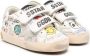 Golden Goose Kids Old School touch-strap sneakers White - Thumbnail 1