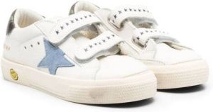 Golden Goose Kids Old School Young touch-strap sneakers White