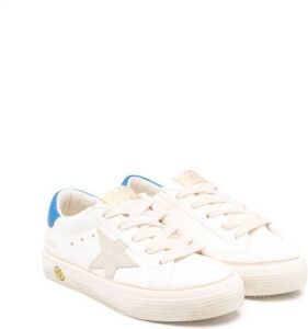 Golden Goose Kids One Star-logo lace-up sneakers Neutrals