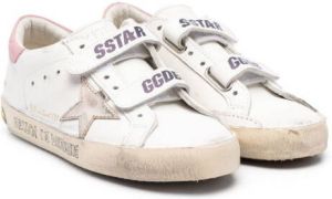 Golden Goose Kids One star-logo trainers White