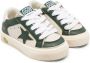 Golden Goose Kids panelled low-top leather sneakers White - Thumbnail 1