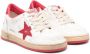 Golden Goose Kids star-patch leather sneakers White - Thumbnail 1