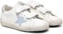 Golden Goose Kids star-patch touch-strap sneakers White - Thumbnail 1
