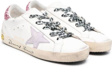 Golden Goose Kids Super-Star lace-up sneakers White