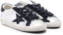 Golden Goose Kids Super-Star leather sneakers Silver - Thumbnail 1