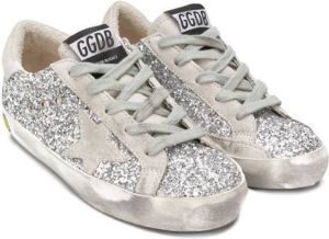 Golden Goose Kids Super-Star low-top sneakers Silver