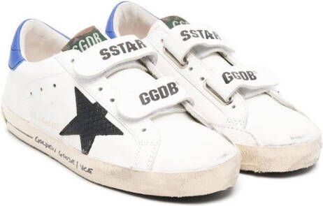 Golden Goose Kids Super Star touch-strap sneakers White