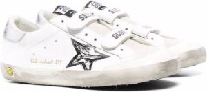 Golden Goose Kids Superstar distressed-effect sneakers White