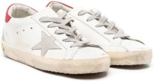 Golden Goose Kids Superstar lace-up sneakers White
